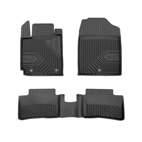 Dywaniki gumowe 77 do KIA PICANTO II 2011-2017