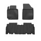 Dywaniki gumowe 77 do TOYOTA YARIS VERSO 1999-2005-