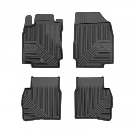  Zdjęcie przykładowe, Dywaniki gumowe 77 do NISSAN NOTE I 2006-2012