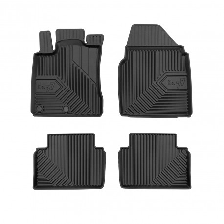  Dywaniki gumowe 77 do NISSAN QASHQAI I 2006-2013