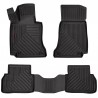 Dywaniki gumowe 3D do MERCEDES C-KLASA W205 2014-2021