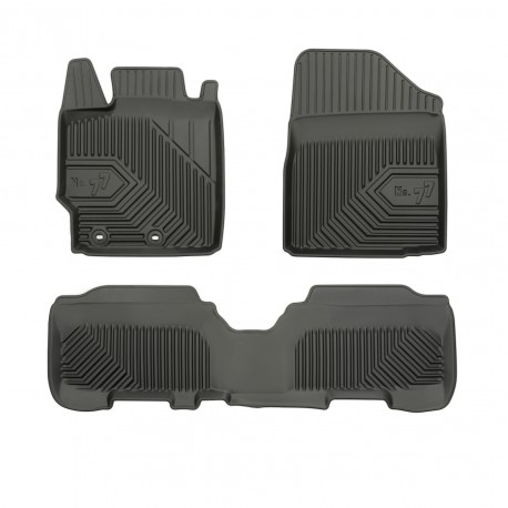 Dywaniki gumowe 77 do TOYOTA YARIS II 2005-2011