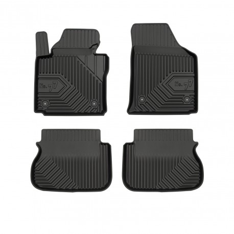 Dywaniki gumowe 77 do VOLKSWAGEN CADDY 2003-